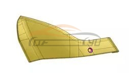 For DODGE SERIES 2019-2024 RAM REAR BUMPER LOWER GUARD BOARD