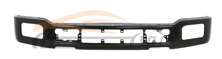 For FORD SERIES 2018 F150 FRONT BUMPER BLACK W/FOG LAMP HOLE