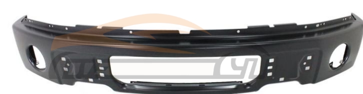 For FORD SERIES 2009-2014 F150 FRONT BUMPER BLACK W/FOG LAMP HOLE