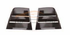 For DODGE SERIES 2015-2019 CHARGER REAR SIDE WINDOW LOUVER SUN SHADE COVER