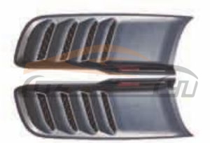 For DODGE SERIES 2021-2023 RAM HOOD BEZEL