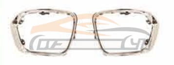 For DODGE SERIES 2025 RAM FOG LAMP APPLIQUE