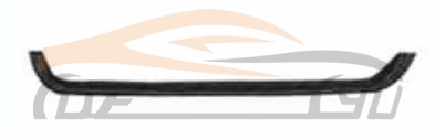 For JEEP SERIES 2008-2010 FRONT BUMPER INSERT MOULDINGBLACK)