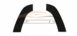 For JEEP SERIES SRT8 FLARES PROTECTOR TRIM LIPS FENDER