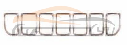 For JEEP SERIES 2021 GRILLE TRIM RING KIT
