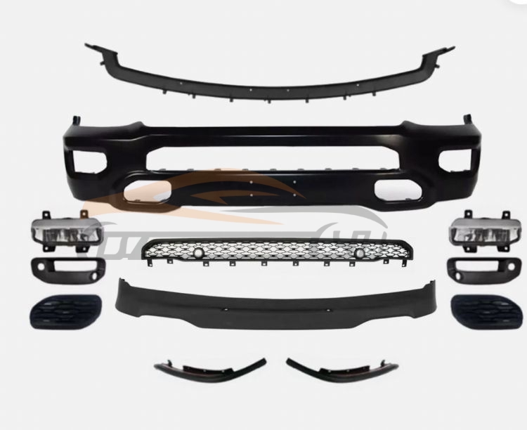 For DODGE SERIES 2019-2024 RAM FRONT BAR KIT, CHROME