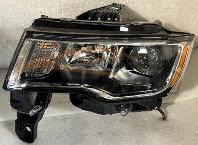 For JEEP SERIES 2017-2019 HEAD LAMP, LOW TYPE CHROME