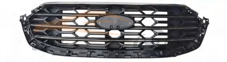 For FORD SERIES 2021 EDGE GRILLE BASE/BLACK CHROMEIUM W/O HOLE